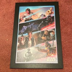 Star Wars Original Trilogy Wall Art